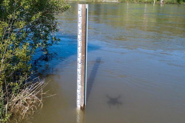 North Thompson River Little Fort May 12, 2018 Water Depth Measurement 2