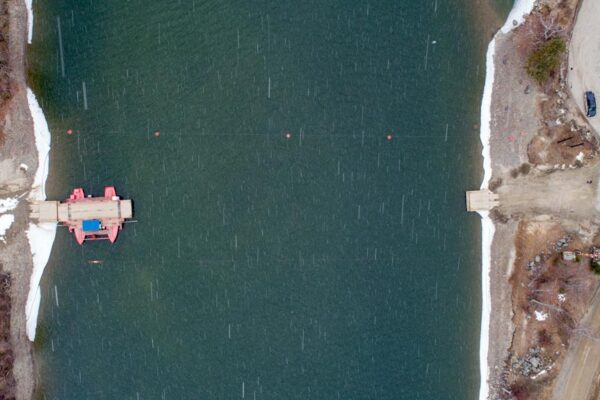 Firefox UAV North Thompson River McLure Ferry Aerial Photos