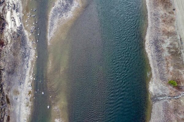 North Thompson River Barriere aerial view March 30, 2018 North Thompson River Barriere aerial view March 30, 2018