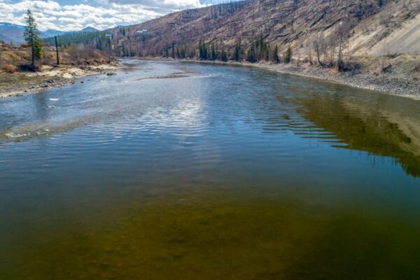 North Thompson River Barriere oblique view April 19, 2018 North Thompson River Barriere oblique view April 19, 2018