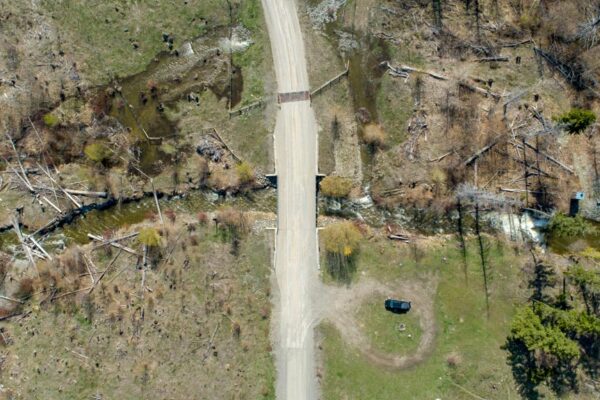 Firefox UAV Fishtrap Creek Aerial Photography Fishtrap Creek aerial view April 27, 2018
