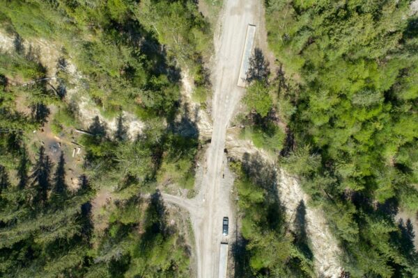 Jamieson Creek aerial view May 8, 2018 Jamieson Creek aerial view May 8, 2018