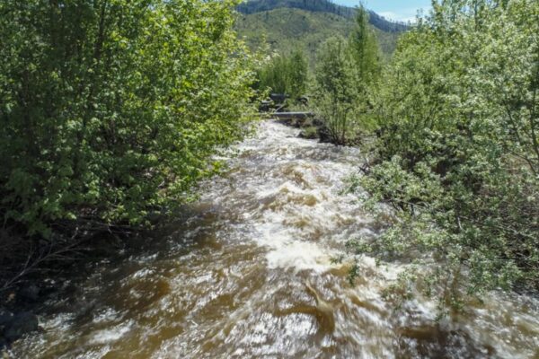 Fishtrap Creek May 12, 2018 Fishtrap Creek oblique aerial view May 12, 2018