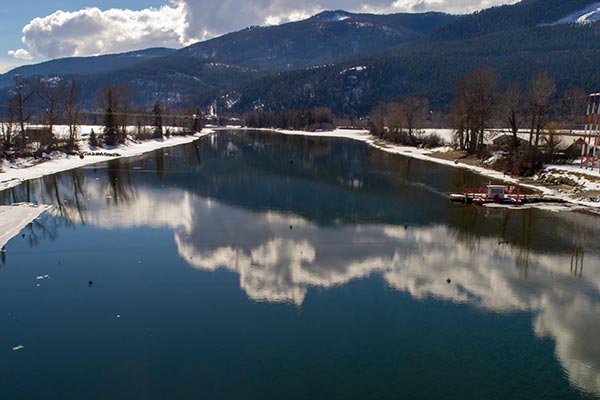 North Thompson River Little Fort March 17, 2018