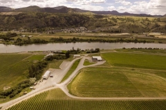 Firefox UAV Aerial Photos at Harpers Trail Estate Winery and Vineyard