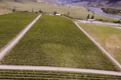 Firefox UAV Aerial Photos at Harpers Trail Estate Winery and Vineyard