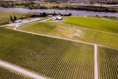 Firefox UAV Aerial Photos at Harpers Trail Estate Winery and Vineyard