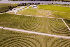 Firefox UAV Aerial Photos at Harpers Trail Estate Winery and Vineyard