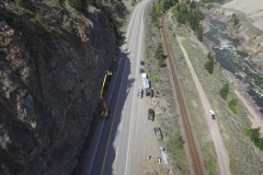 Firefox UAV Tank Hill Rock Slope Stabilization Inspection