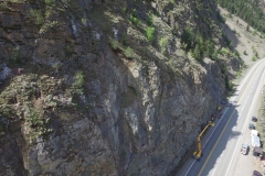 Firefox UAV Tank Hill Rock Slope Stabilization Inspection
