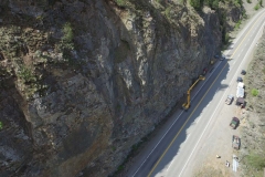 Firefox UAV Tank Hill Rock Slope Stabilization Inspection
