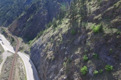 Firefox UAV Tank Hill Rock Slope Stabilization Inspection