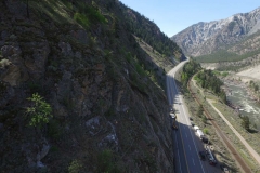 Firefox UAV Tank Hill Rock Slope Stabilization Inspection