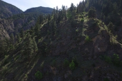 Firefox UAV Tank Hill Rock Slope Stabilization Inspection