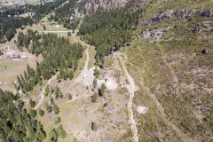UAV Aerial Photos Water Wells Project Barriere British Columbia