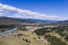 UAV Aerial Photos Water Wells Project Barriere British Columbia